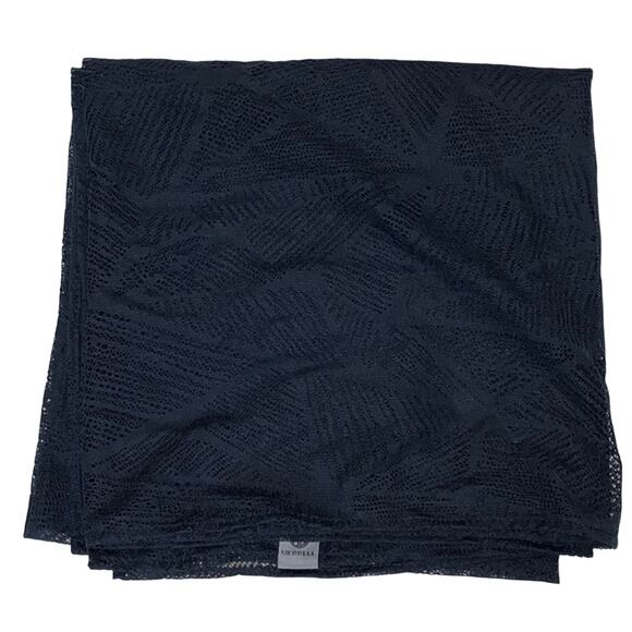 Merrell Black Infinity Geometric Shape Large Scarf - Picture 1 of 3
